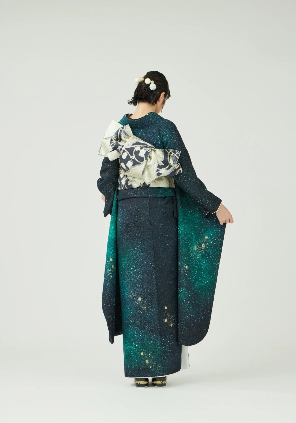 振袖／夢瞬く日に／深緑 | 振袖レンタル·購入や成人式の着付けは