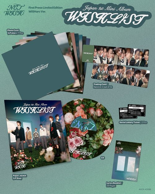 NCT WISH - Wishlist [1st JP Mini Album - Limited Edition WISHarc