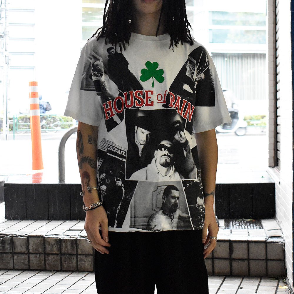 90's HOUSE OF PAIN “Jump Around” AOP！ ラップ Tシャツ 231118H