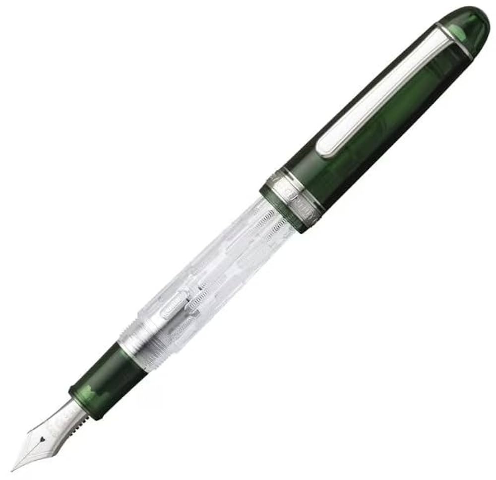 PLATINUM プラチナ 万年筆 3776 14K M 585 文房具 金 PLATINUM