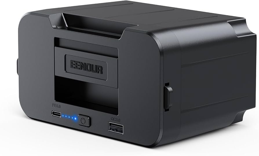 Amazon.co.jp: EENOUR 車載冷蔵庫用バッテリー DB01 大容量 15600mAh