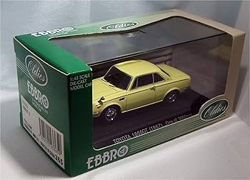 Amazon | エブロ 1/43 トヨタ1600GT 5 1967 イエロー 完成品
