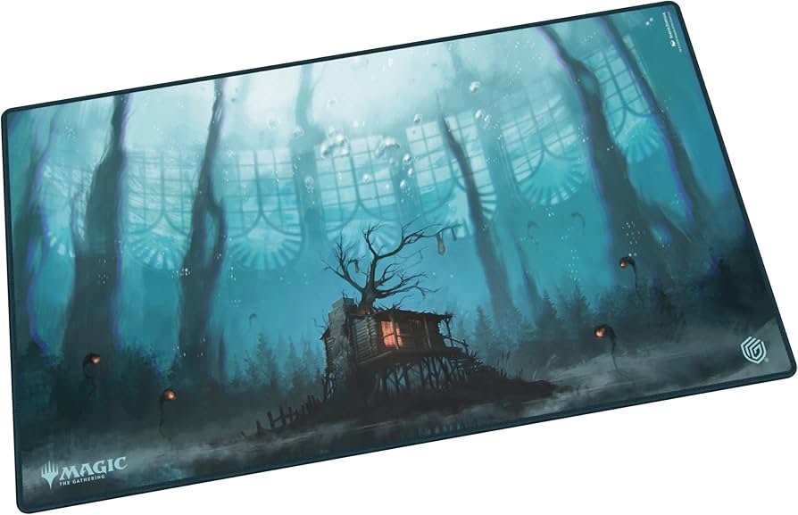 MTG 森 プレイマット オンスロート サイン入り MTG 森 プレイマット