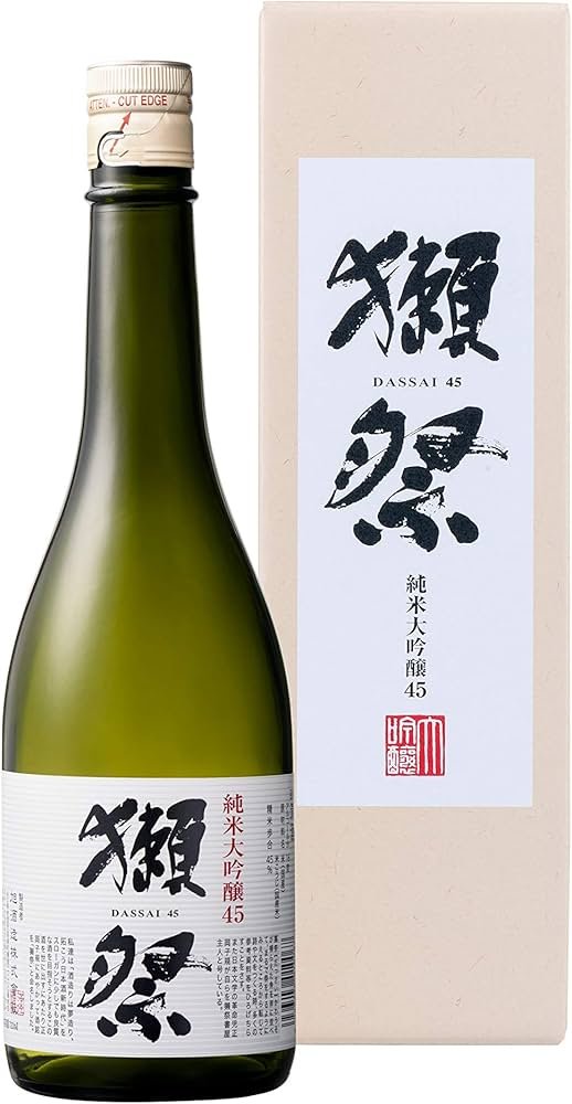 Amazon.co.jp: 獺祭(だっさい) 純米大吟醸45 箱入り [ 日本酒 山口県