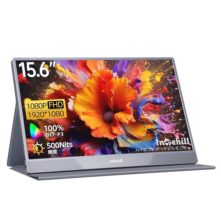 15.6インチ 4K UHD モニター U15NA intehill 15.6インチ 4k ポータブル