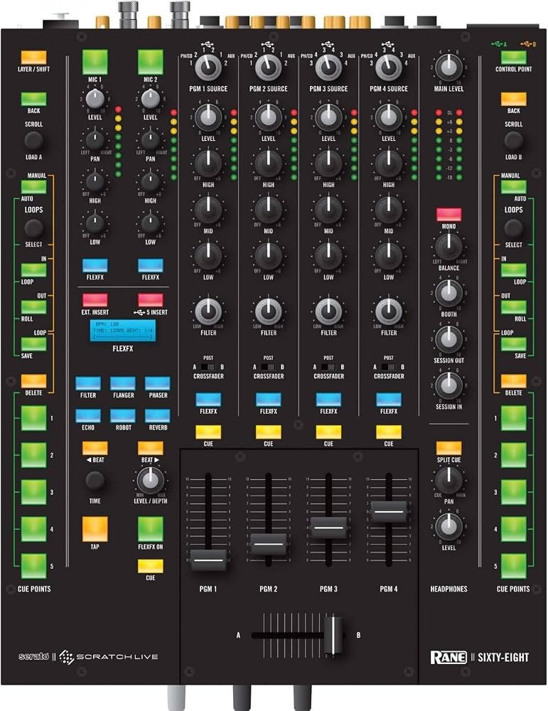 美品！RANE SIXTY-EIGHT DJミキサー RANE/DJミキサー/SIXTY-EIGHT -DJ