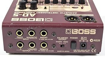 ボス BOSS AD-5 アコギプロセッサ プリアンプ エフェクターアダプター