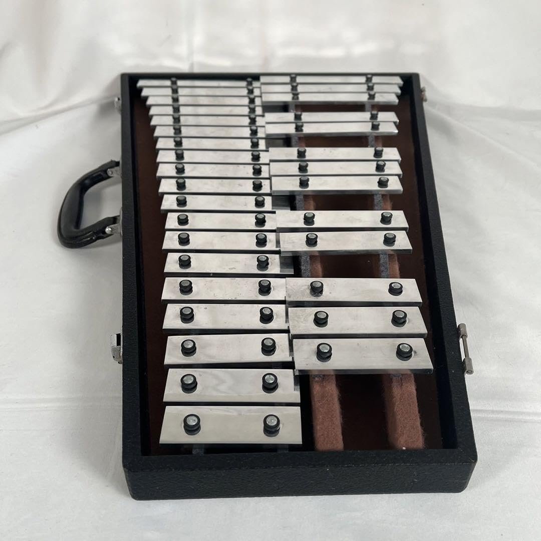 SAITO グロッケン 鉄琴 32音 ハードケース一体型 オンライ