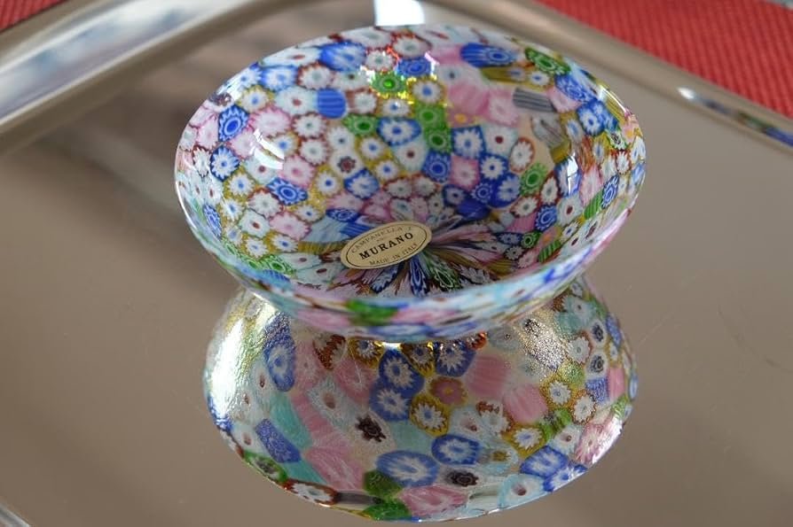 MURANO ムラノ ミルフィオリ 崩し お碗 皿