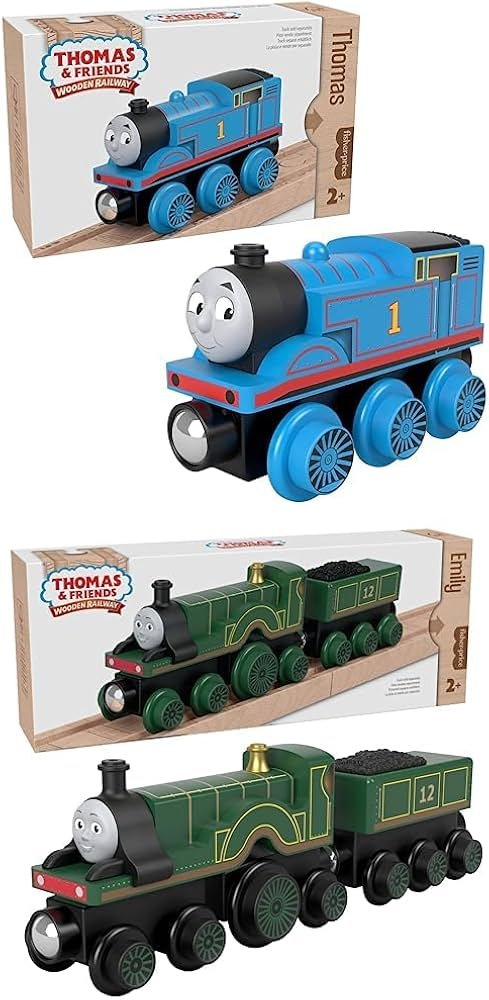 レア 溝アリ Thomas 機関車トーマス 木製 レール セット Amazon | 電動