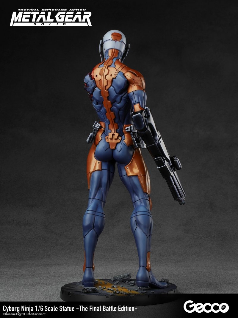 Gecco Metal Gear 雷電 スタチュー ホワイトアーマーVer. Gecco l Gear