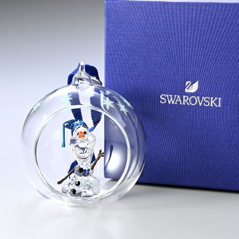 スワロフスキー SWAROVSKI オーナメント アナと雪の女王 オラフ ボール