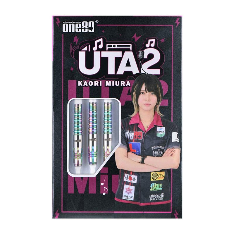 ダーツ　バレル　三浦歌織選手 UTA 20g ダーツ > ソフトダーツ > ブランド【ワ行】 > ワンエイティ