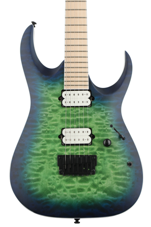 Ibanez Iron Label RGAIX6MQM - Surreal Blue Burst | Sweetwater