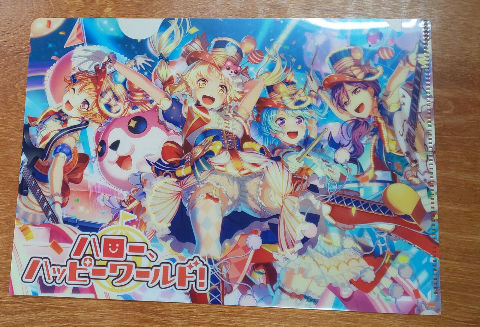 バンドリ 3周年 クリアファイル ポピパセット