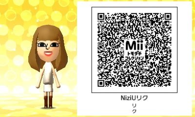 NiziUのmiiのQRコード作りました！ | スポーツアニメスター島