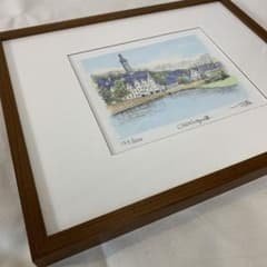 織田義郎 「Gettingen Ⅲ」 額寸32x26cm - メルカリ