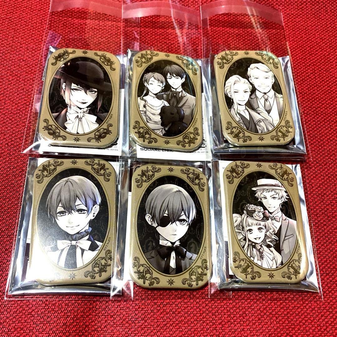 黒執事 Black Label 缶バッジ Rich Black シエル 12点 黒執事 Black