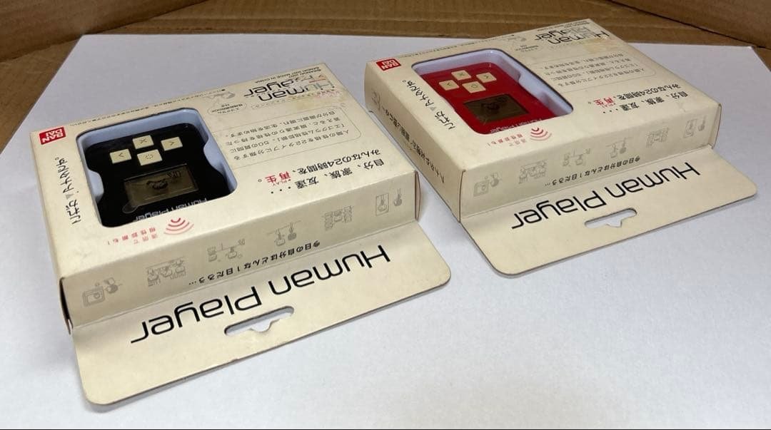 新品　未開封ヒューマンプレイヤー　 赤　黒　セット　バンダイ
