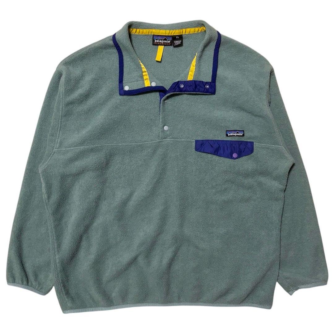 1990s 激XL レア色 Patagonia パタゴニア スナップT シンチラ 楽天市場】90s パタゴニア シンチラ スナップT メンズ M 古着