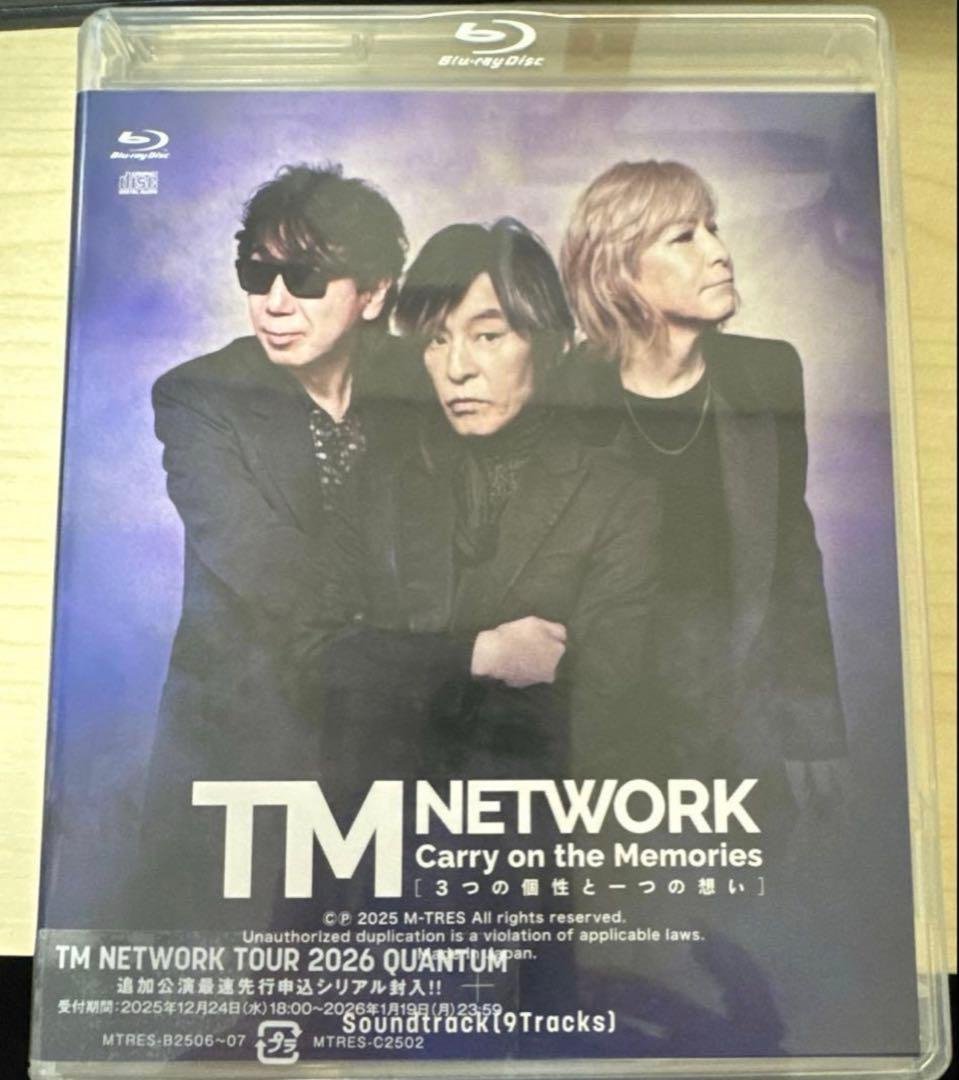 未使用シリアル抽選付TM NETWORK/Carry on the Memori シリアル抽選付TM NETWORK/Carry on the Memories… headline_L.jpeg