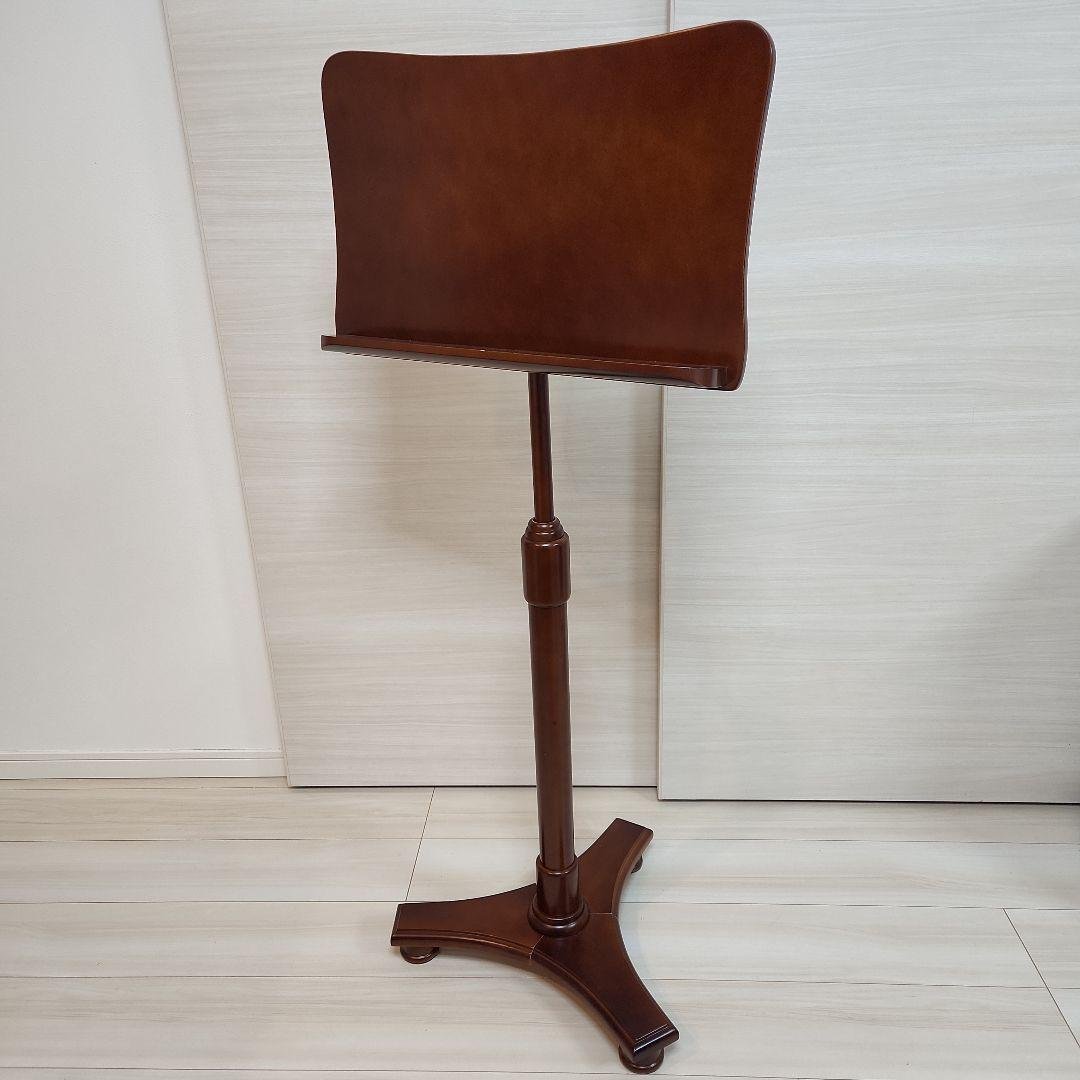 キクタニ 譜面台 木製 高さ調整 FS-GS BRO