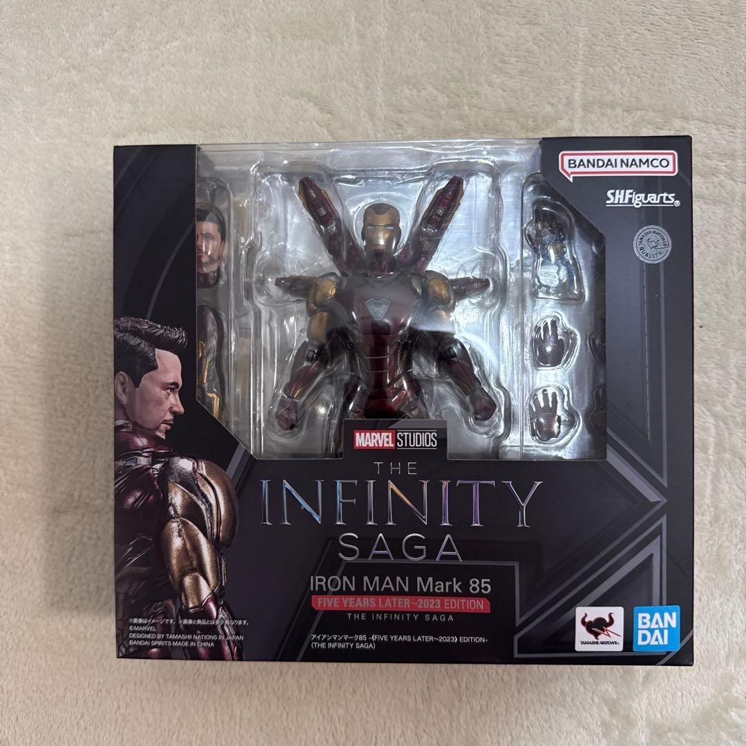 BANDAI アイアンマン Mark 85 5 yes later BANDAI アイアンマン Mark 85 5 yes later Bandai S.H.Figuarts Iron
