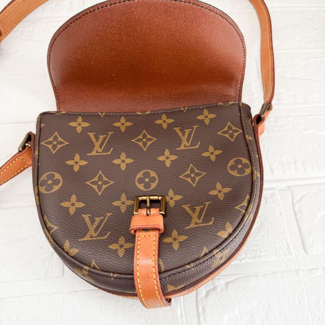 美品♡ルイヴィトンLOUIS VUITTONモノグラムシャンティショルダーバッグ