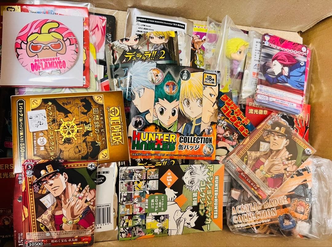 one piece ナルト 家庭教師ジャンプ　アニメキャラグッズ大量　まとめ売り