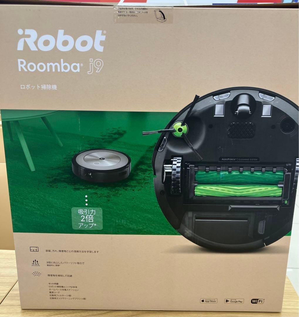 【新品未使用】iRobot Roomba j9 ロボット掃除機 iRobot Roomba j9+ Robot Vacuum