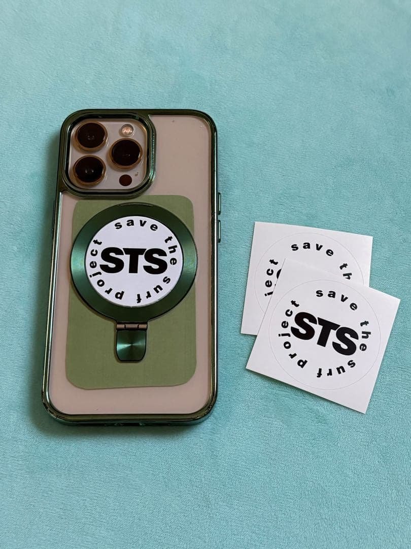 【非売品・数量限定】STS透明サーフボードステッカー