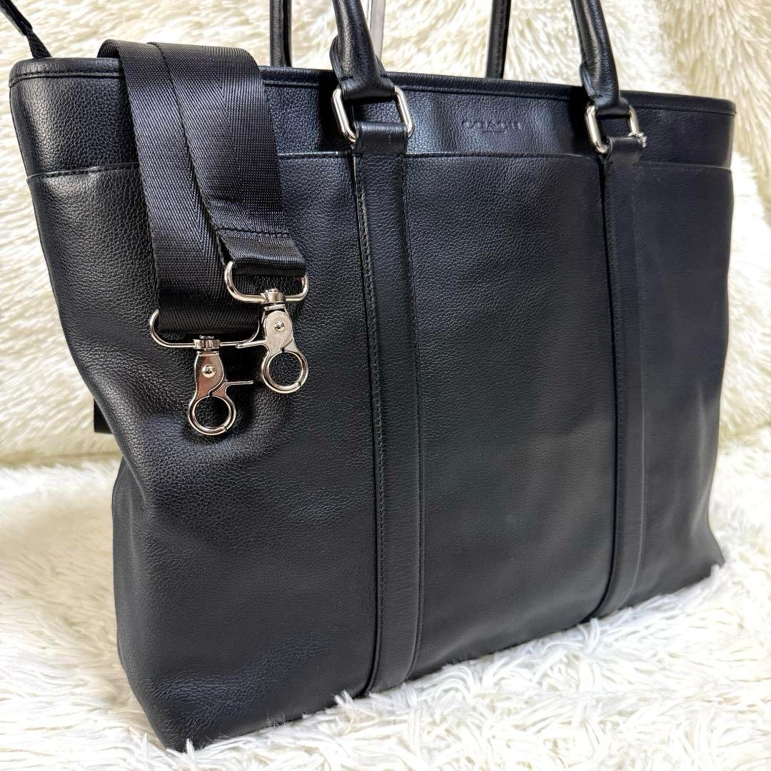 たろう様✨COACH ビジネスバッグ メトロポリタン トートバッグ レザー A4