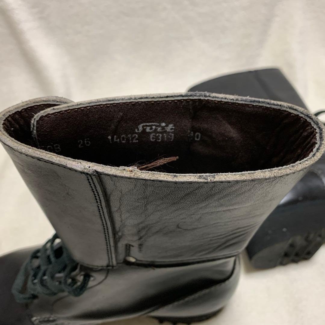 チェコスロバキア軍】コンバットブーツ ミリタリー レースアップ