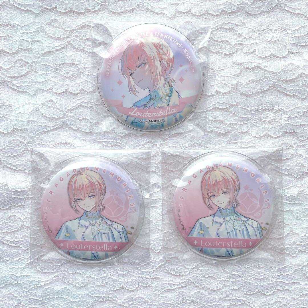 フラガリアメモリーズ フラメモ PARCO カフェ 缶バッジ