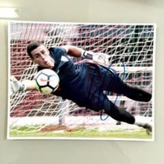 直筆サイン入り写真 マイケル・エッシェン チェルシーFC SA鑑定済