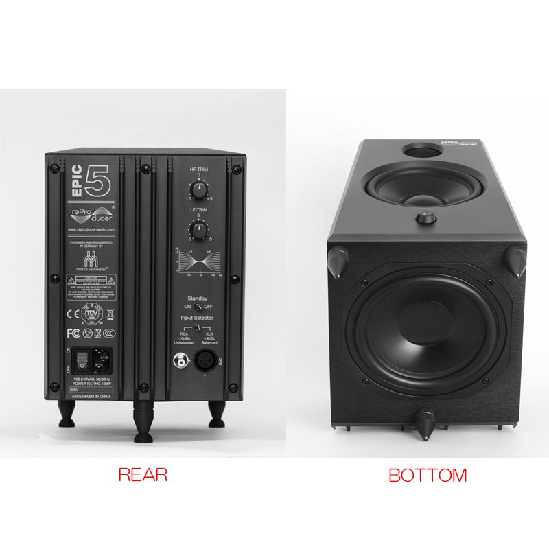reProducer Epic5 モニタースピーカー [ペア] REPRODUCER AUDIO EPIC 5